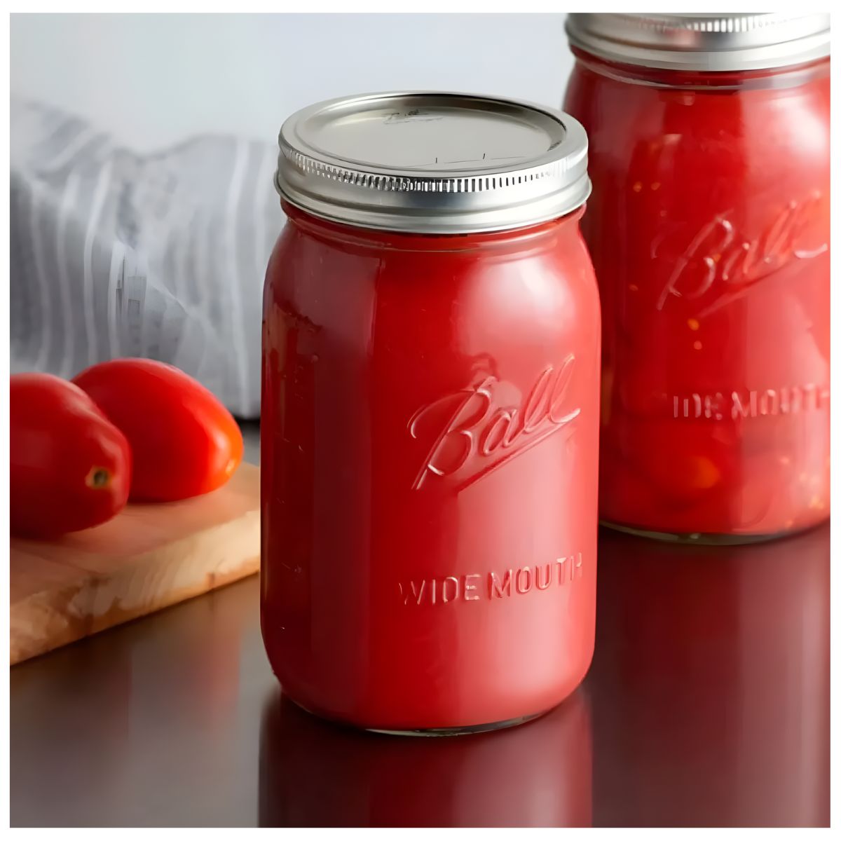Frasco Vidrio Mason Jar Ball 32 Oz Boca Ancha Original 4 Pz Transparente