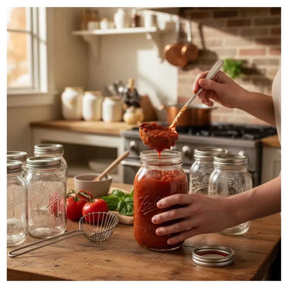 3pz Frasco Mason Jars Ball Vidrio Boca Regular 32oz Original