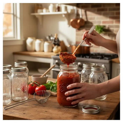 3pz Frasco Mason Jars Ball Vidrio Boca Regular 32oz Original Ball