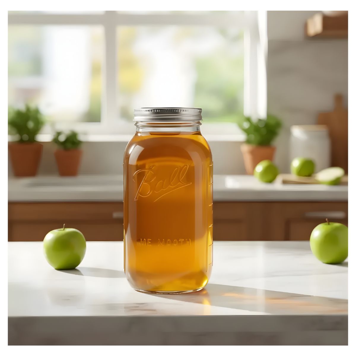 Mason Jars Ball 64 oz Boca Ancha Caja con 6 Frascos (1,892 ml)