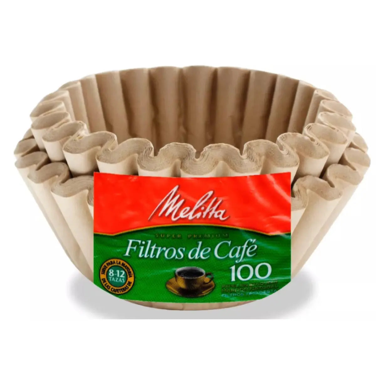 100 filtros para cáfe cesta ecológico Melitta Hanseatik Melitta