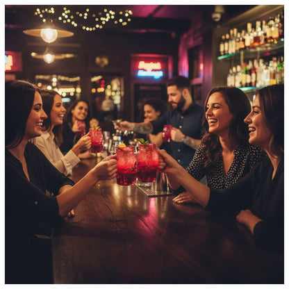 3 Mason Jar Calavera Rojo Asa 16oz Sin Tapa Sin Popote