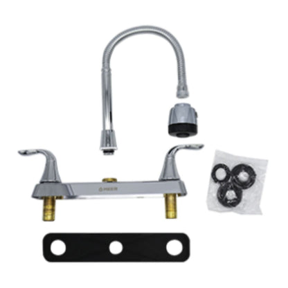 Mezcladora Flexible Fregadero Meer Cromada