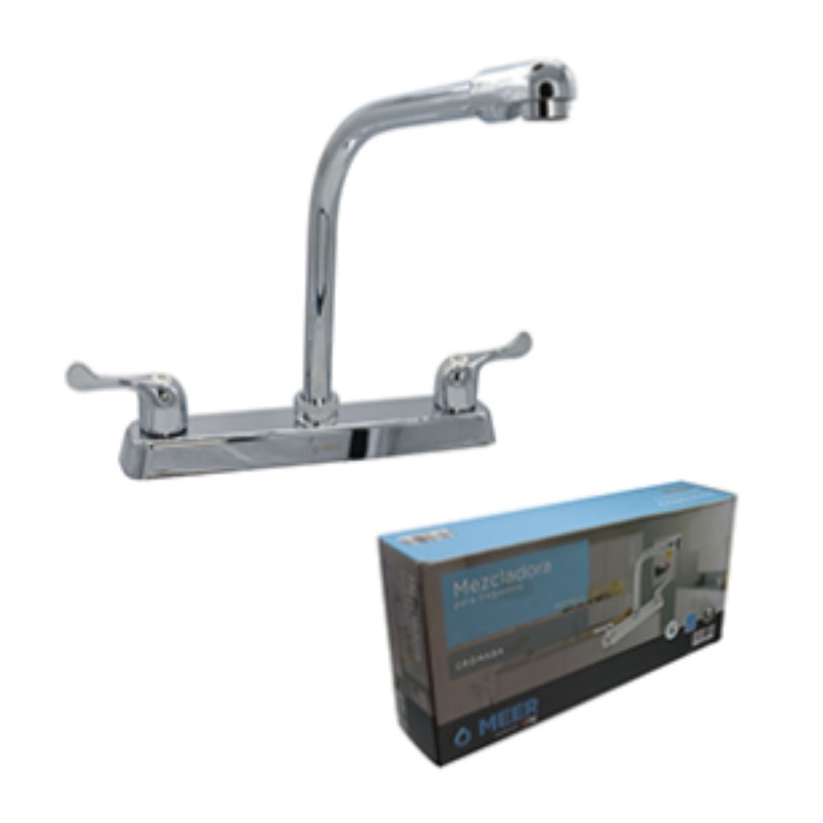 Mezcladora Fregadero Meer Cromada