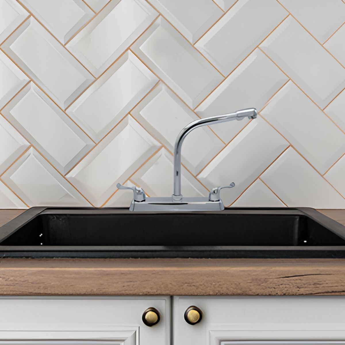 Mezcladora Fregadero Meer Cromada