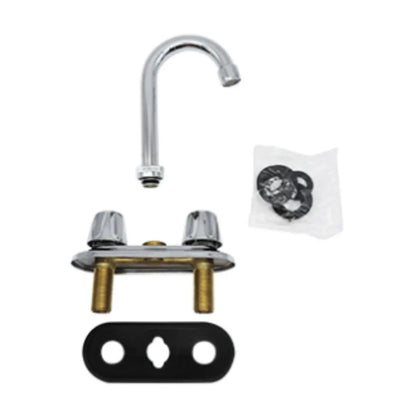 Mezcladora Lavabo Meer Cierre Compresion - CNX - vista lateral