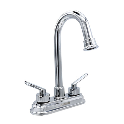 Mezcladora Lavabo Meer Cuello Acero Inoxidable