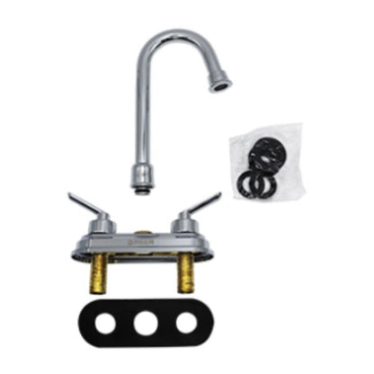 Mezcladora Lavabo Meer Cuello Acero Inoxidable