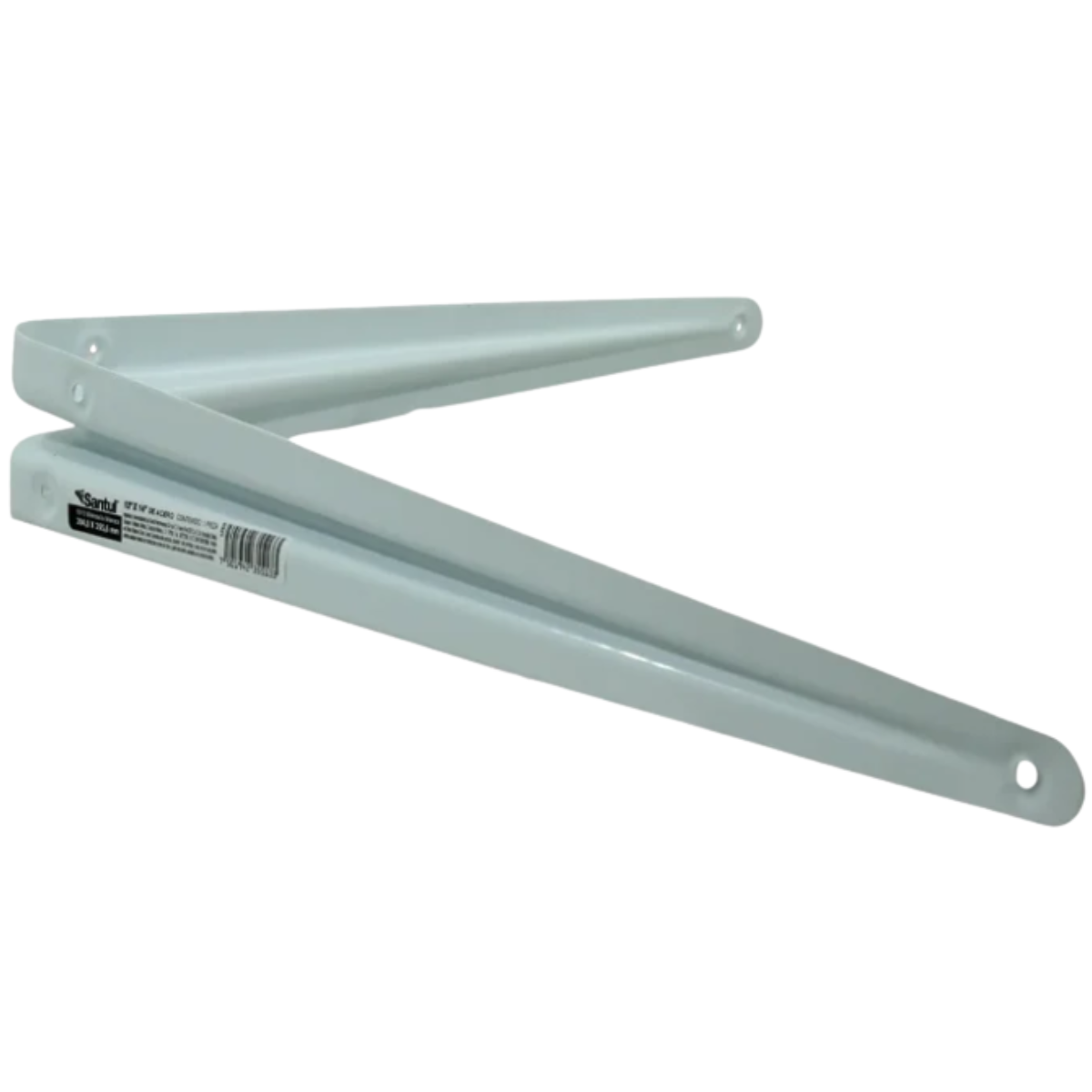 Ménsula 12x14 ,30 cm x35 cm, blanca Santul 5513 Santul