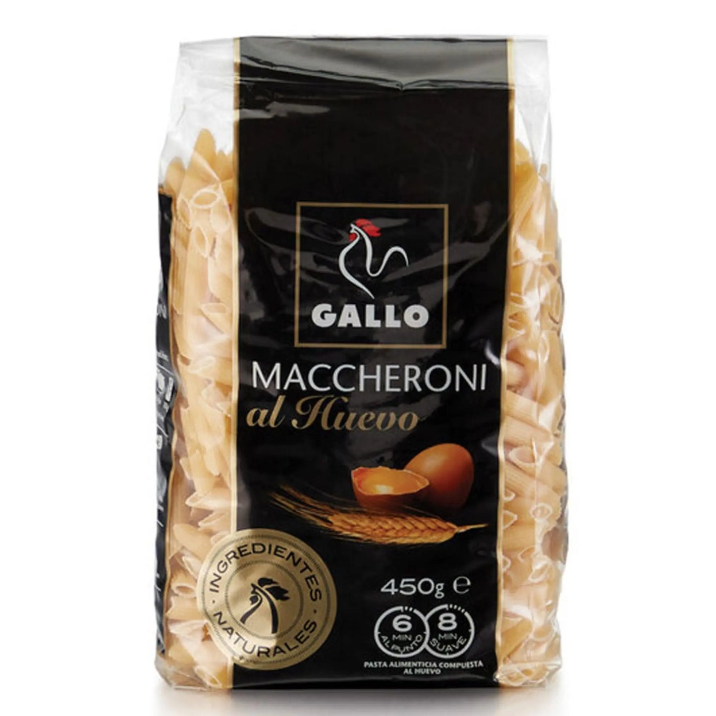 Maccheroni Huevo Gallo 450g - Cesarfer