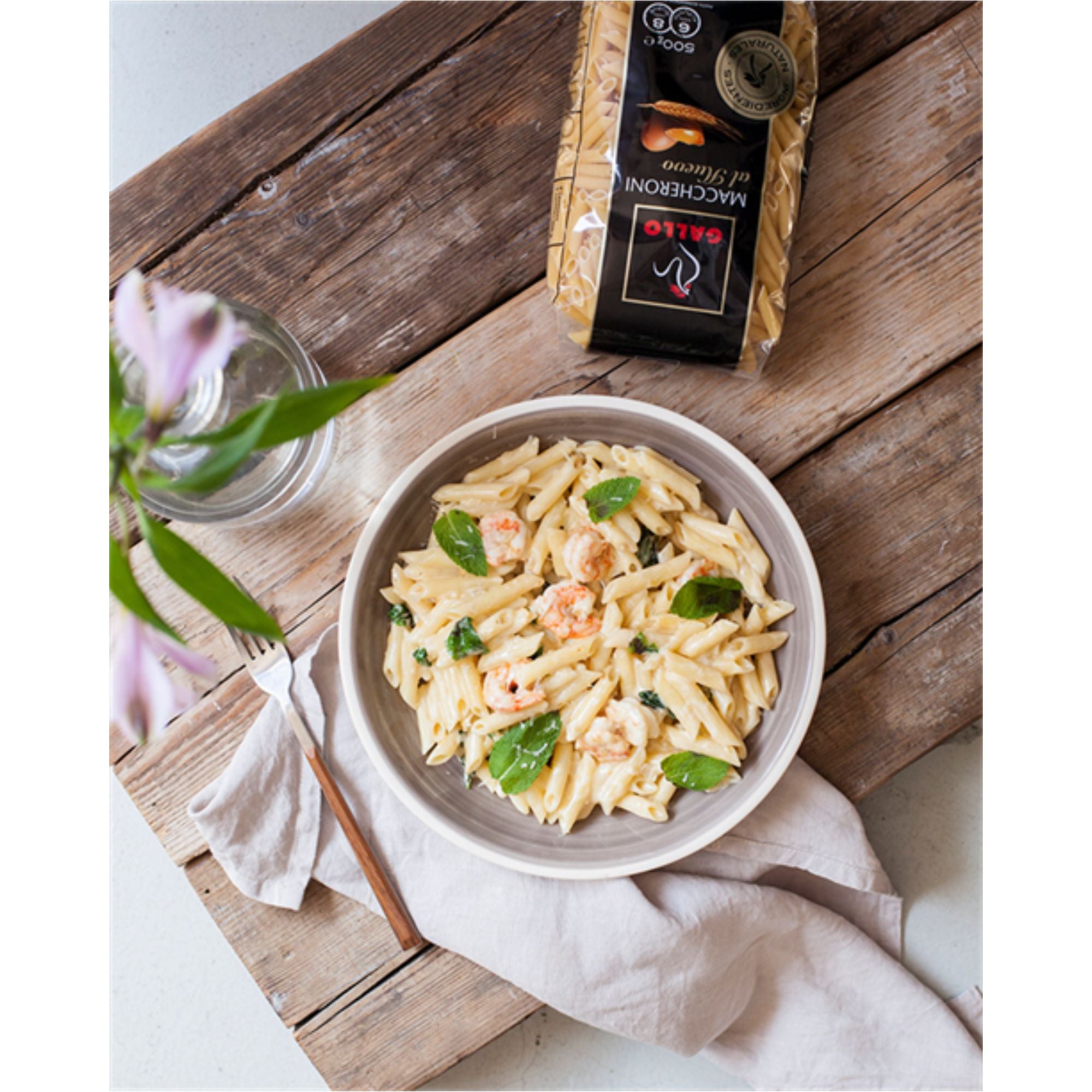 Maccheroni Huevo Gallo 450g - Pastas La casa del bacalao