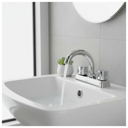 Meer Mezcladora Lavabo 4" Cierre 1/4 de Vuelta MASTER 24PZ - CNX - accesorios