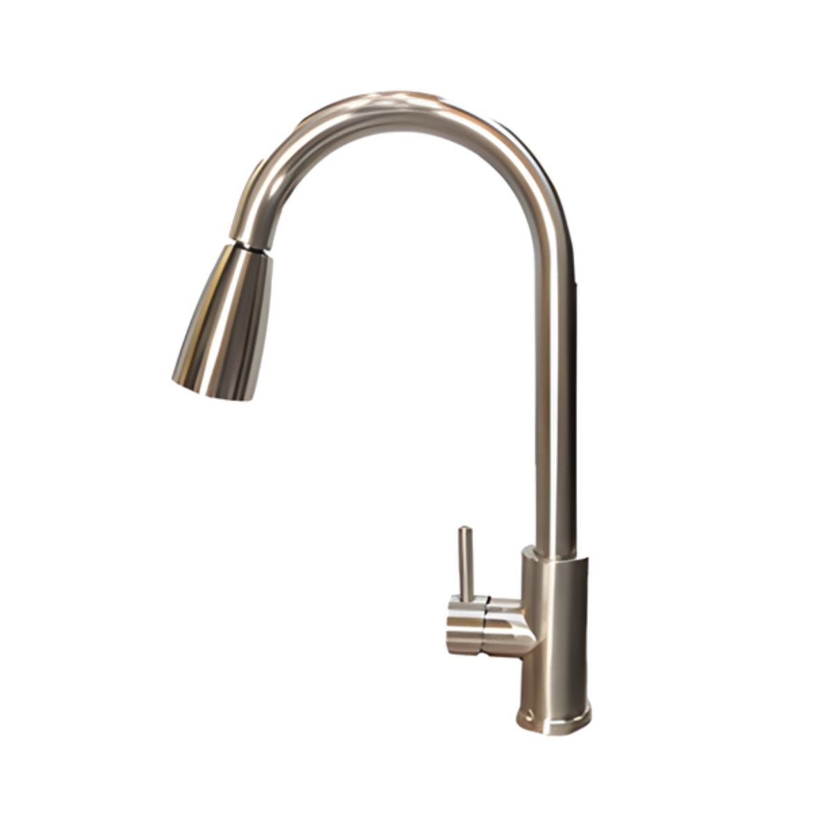 Meer Mezcladora Monomando Flexible Fregadero Zinc Cromada