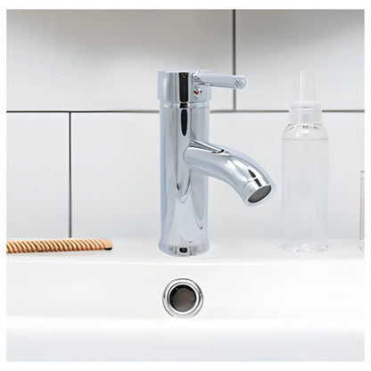 Mezcladora Monomando Lavabo Meer Acero Inoxidable Cromada 6PZ - CNX - detalle