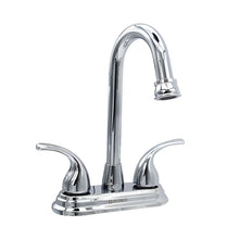 Mezcladora Para Lavabo Cuello Plateada 4" Cuerpo Laton MASTER 20PZ - CNX