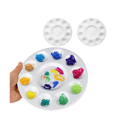 Godete Plastico Redondo 10 Cavidades Roel Paleta Pintor