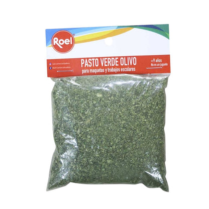 Pasto Verde Olivo 30g Roel Para Maquetas