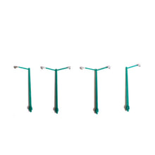 4 Luminarias Roel Arbotante Maqueta Diorama Escala 1 : 100