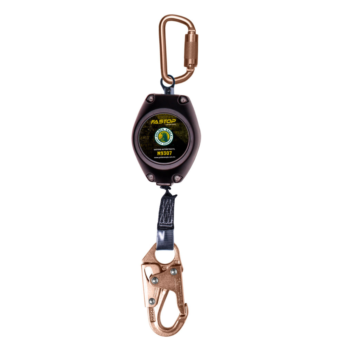 Línea de Vida Retráctil 7 Pulgadas Golden Eagle Indicador Impacto