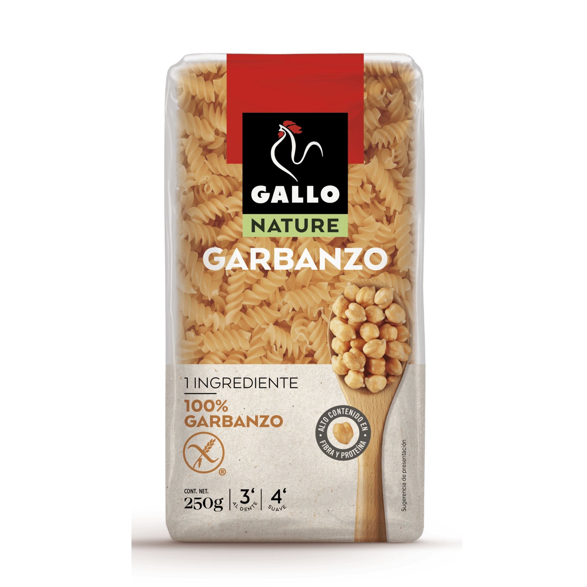 Nature Helice Garbanzo 250g - Pastas La casa del bacalao