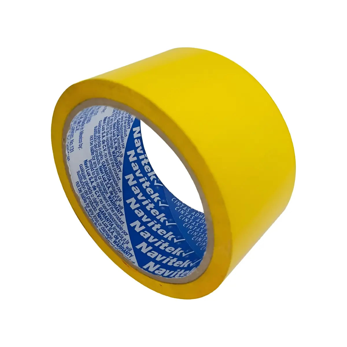 CINTA DE PVC MARCAJE DE ÁREA 750 48mm x 33m Amarillo Navitek Navitek
