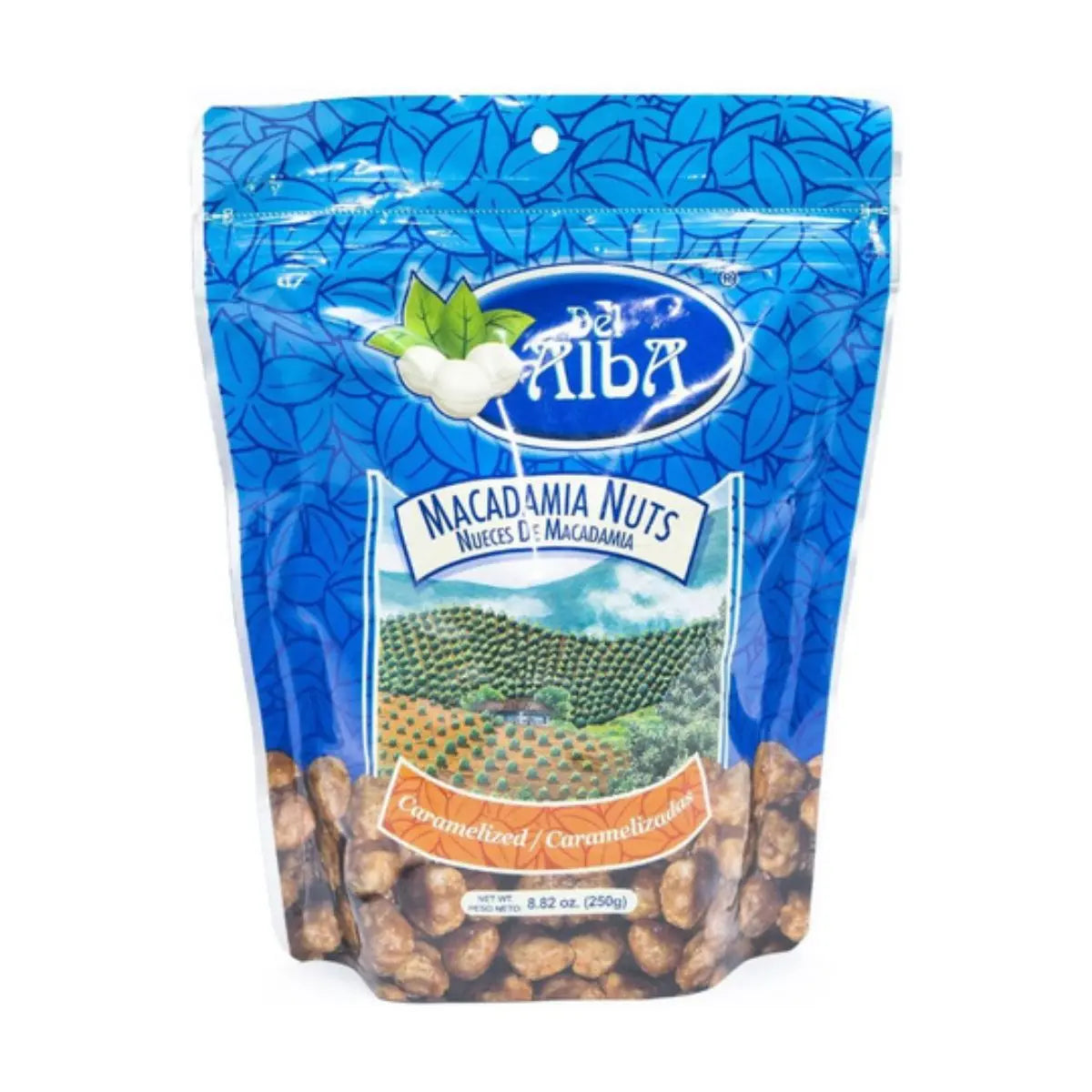 Macadamia Caramelizada Del Alba 250g Bolsa - Del Alba