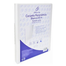 Carpeta 0.5 In Office Lab Carta Herraje O Color Blanco