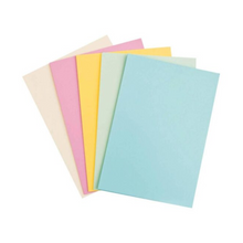 500 Hojas Papel Bond Office Lab Carta Colores Pastel 75gr
