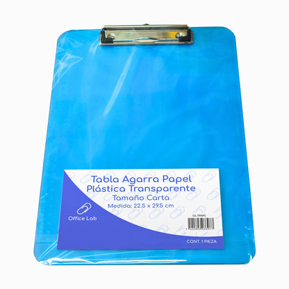 Tabla Sujeta Papeles Office Lab Plastico Tamaño Carta - Office Lab - detalle