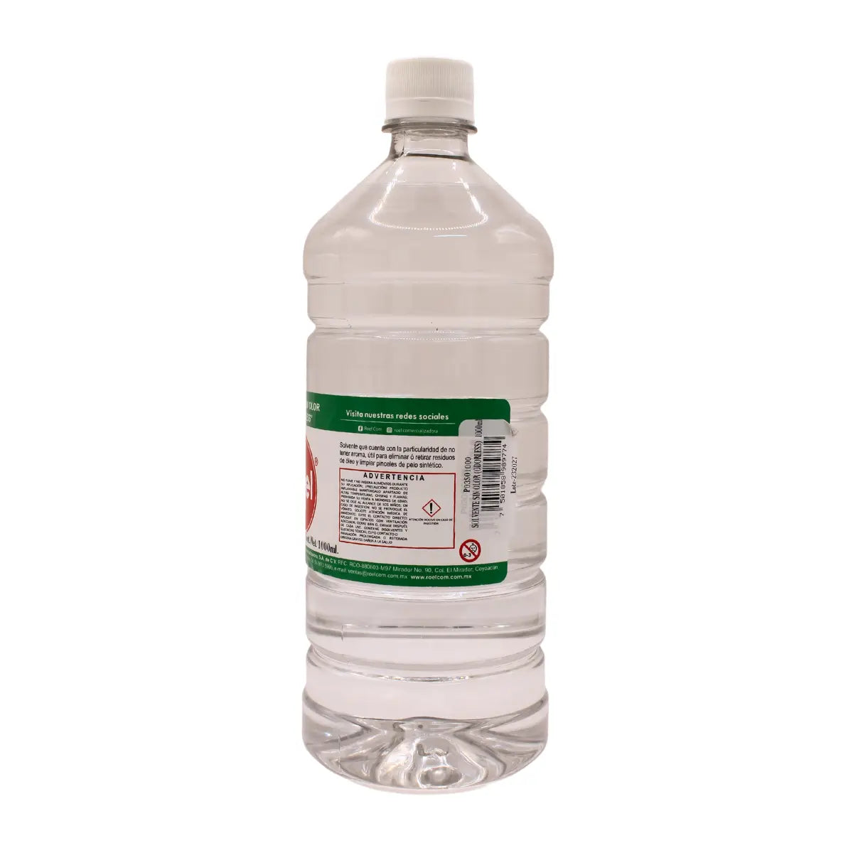 Solvente Sin Olor 1000ml Roel Odorless Transparente Inoloro - Marchante MX