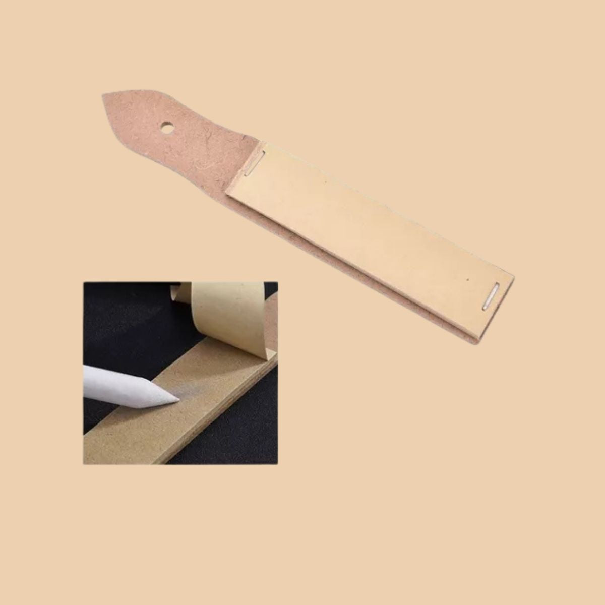 Lijador Lapiz/esfumino Roel Madera Arte Afilador Montado
