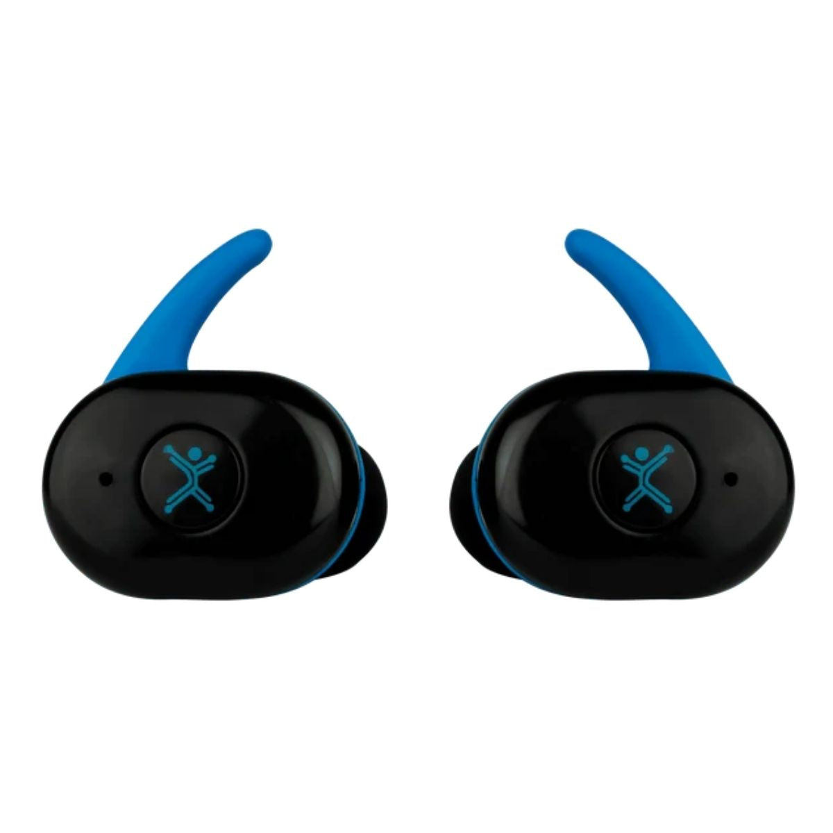 Audifonos Negro Azul Inalambricos Perfect Choice Bluetooth