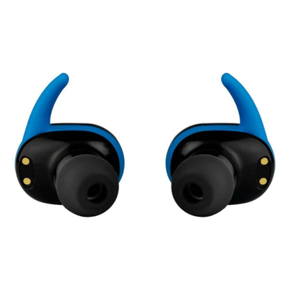 Audifonos Negro Azul Inalambricos Perfect Choice Bluetooth