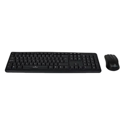 Kit Teclado Mouse Usb Alambrico Perfect Choice Antiderrames - Perfect Choice - empaque