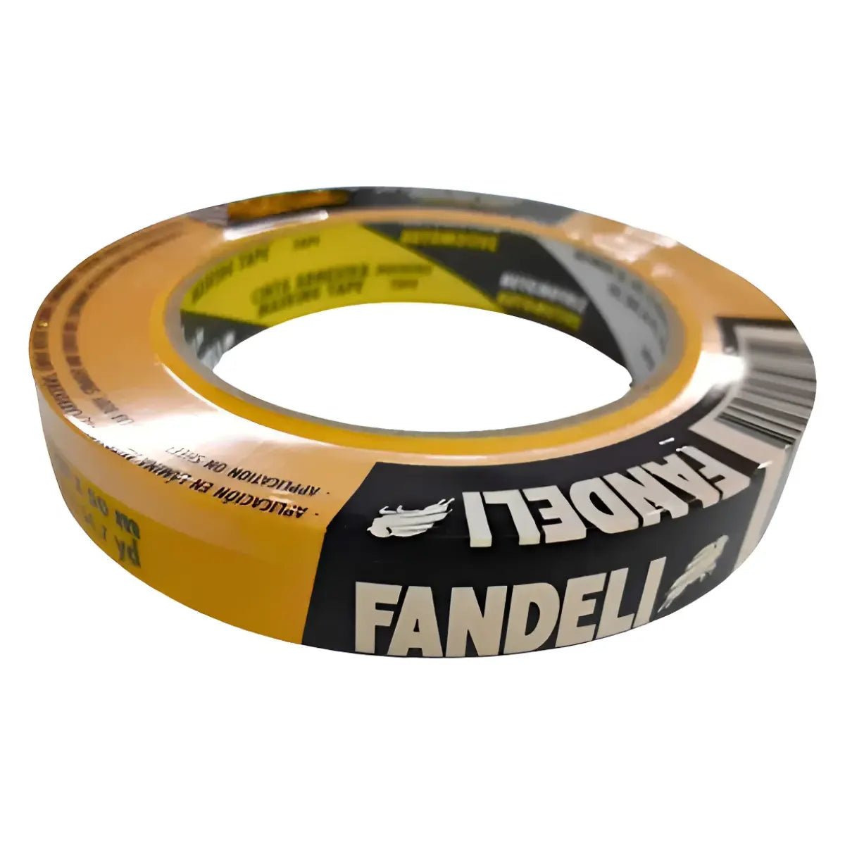 24 PZS MASKING TAPE AUTOMOTRIZ18mm X 50m  (¾ ") FANDELI - Fandeli