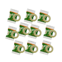 Pack 10 Cinta Corte Facil Devek 12mmx65m Transparente Escolar Devek