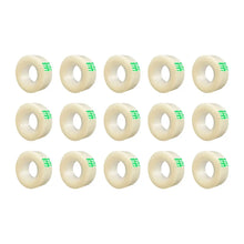 Pack 15 Cinta Corte Facil Devek 24mmx65m Transparente Escolar Devek