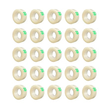 Pack 25 Cinta Corte Facil Devek 24mmx65m Transparente Escolar Devek