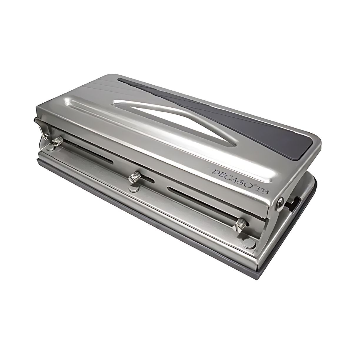 Perforadora Pegaso 333, 3 Orificios Gris 1 Pieza