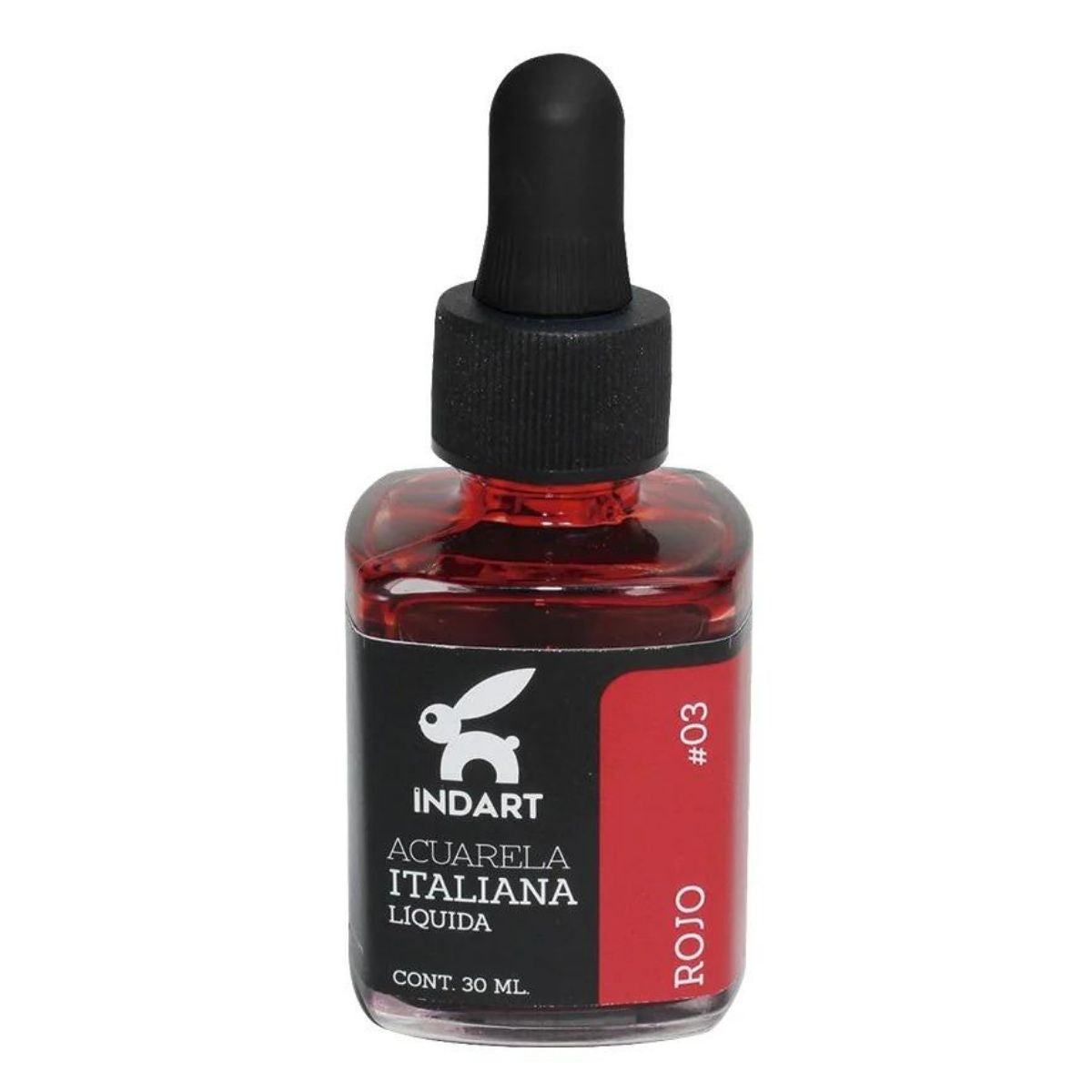 Acuarela Liquida Italiana Indart Frasco Vidrio 30ml Colores - MarchanteMX