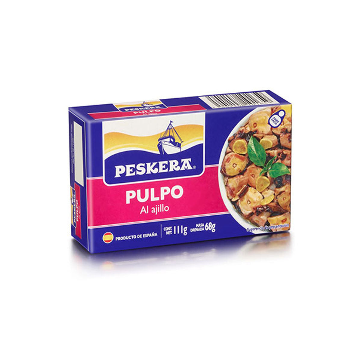 Pulpos en al Ajillo 111g - Latería Fina La casa del bacalao