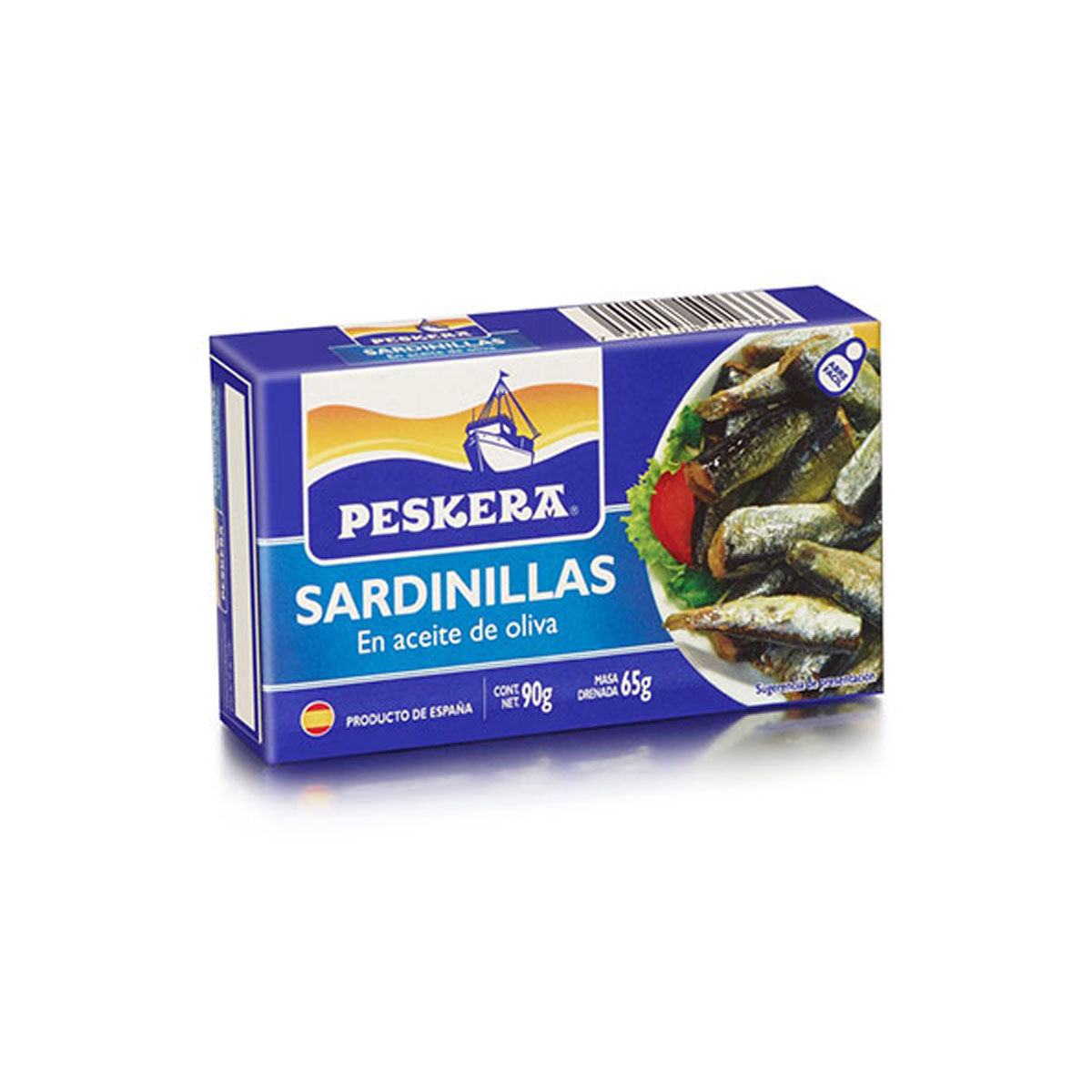 Sardinillas en Aceite de Oliva 90g - Latería Fina La casa del bacalao