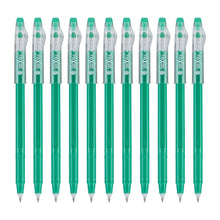 12 Boligrafos Borrable Frixion Pilot Color Verde Sticks
