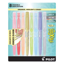 8 Marcatextos Frixion Light Pilot Colores Pastel