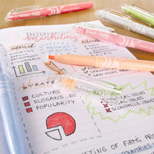 8 Marcatextos Frixion Light Pilot Colores Pastel