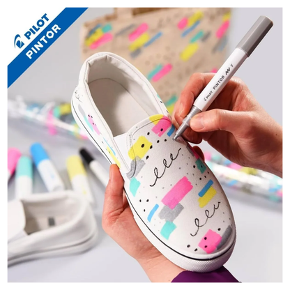 6 Marcadores Creativos Pilot Pintor Punto Mediano Pastel