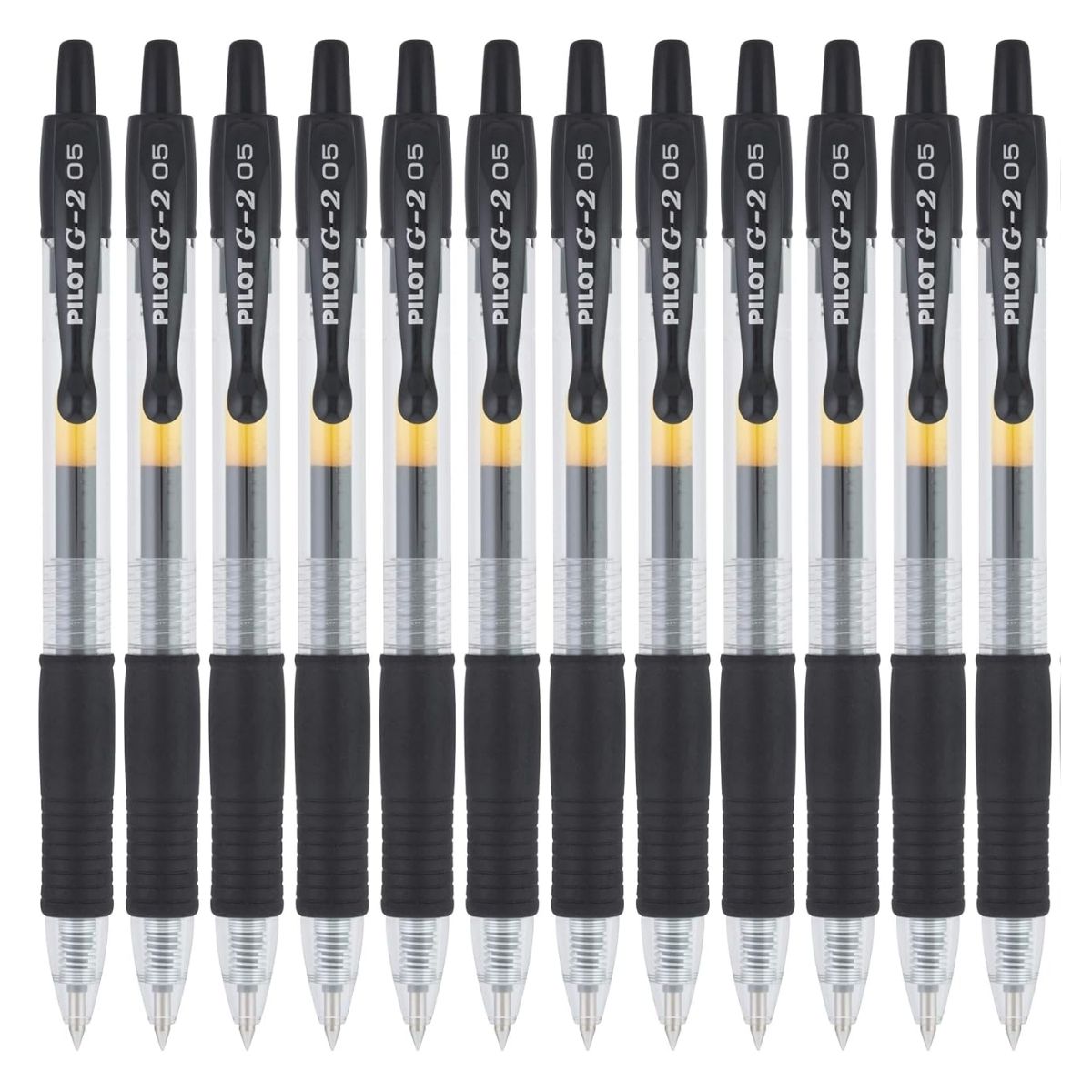 12 Plumas/boligrafo Gel G2-5 Pilot Extra Fino Color A Elegir