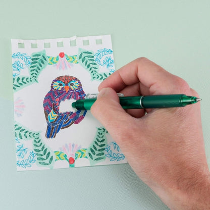 Bolígrafo Pilot Frixion Clicker Borrable Verde 0.7 Mm