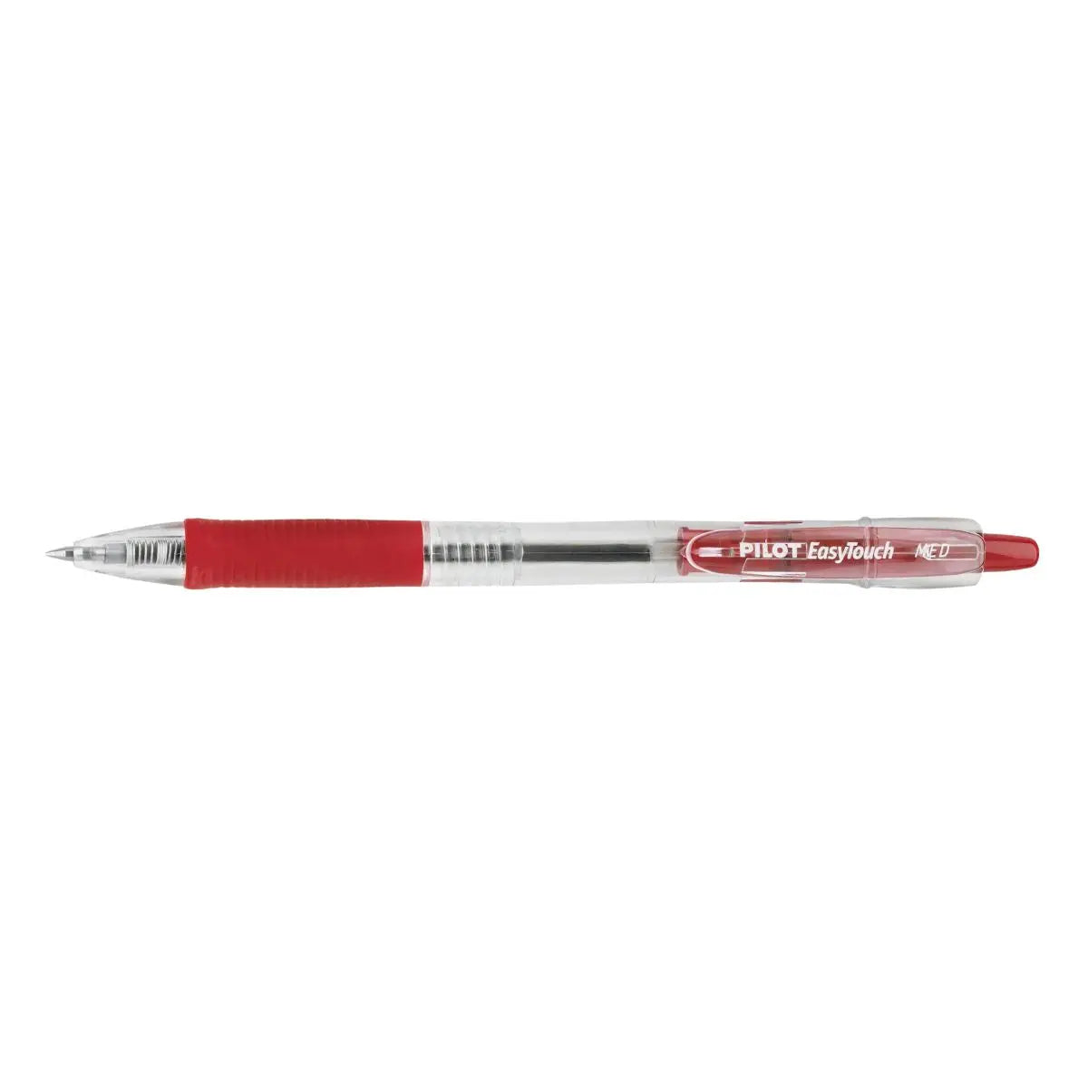 12 Bolígrafo Pilot Ezt Easytouch Punto Mediano A Tinta Rojo Exterior Rojo Pilot