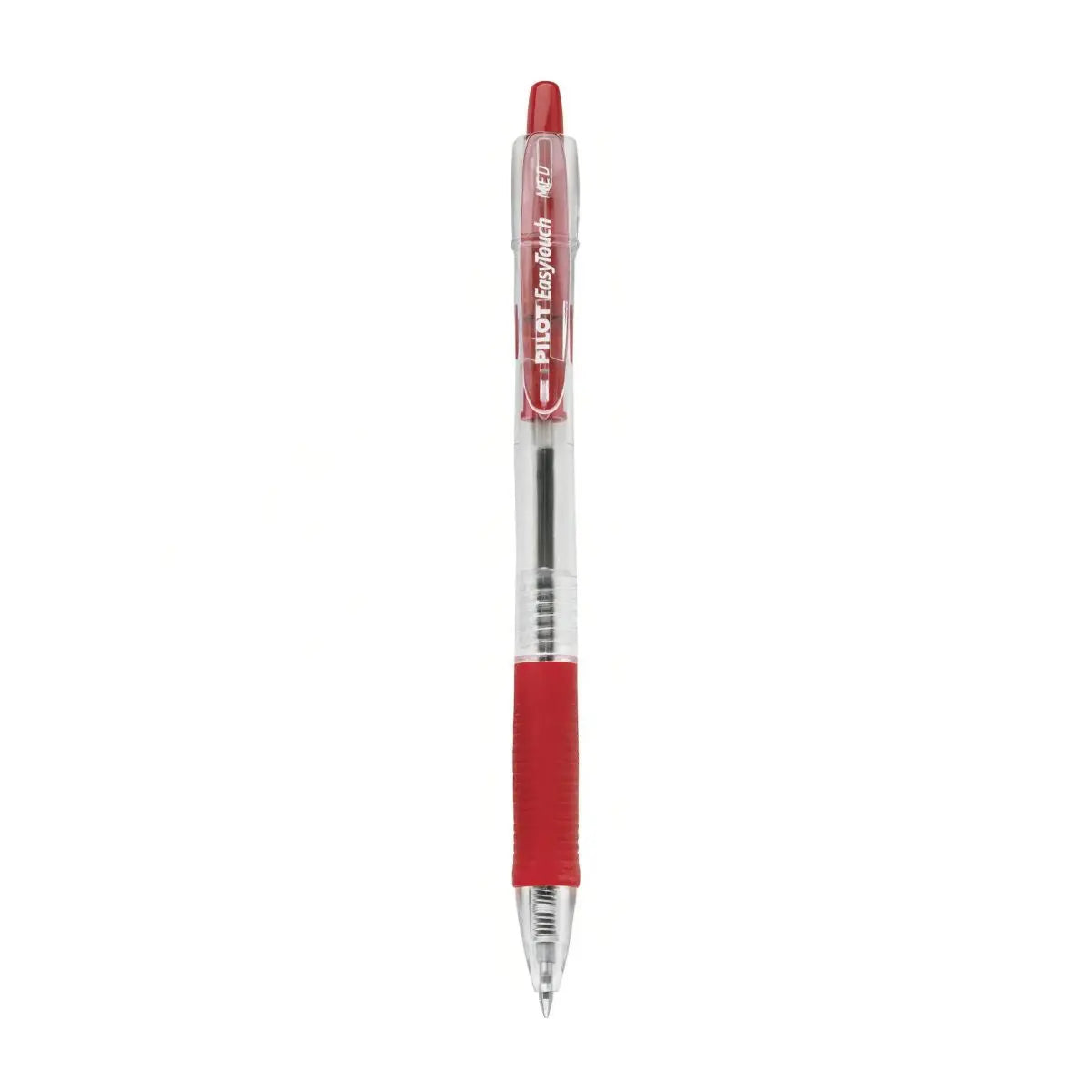 12 Bolígrafo Pilot Ezt Easytouch Punto Mediano A Tinta Rojo Exterior Rojo Pilot